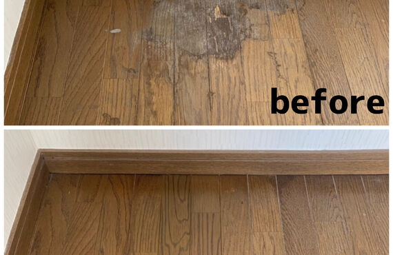 【リフォーム業者】床のキズを修復したいならまる屋にお任せください！